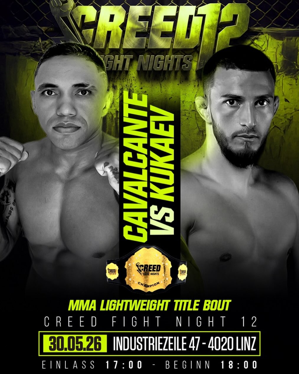 Cavalcante vs Kukaev — Creed 12
