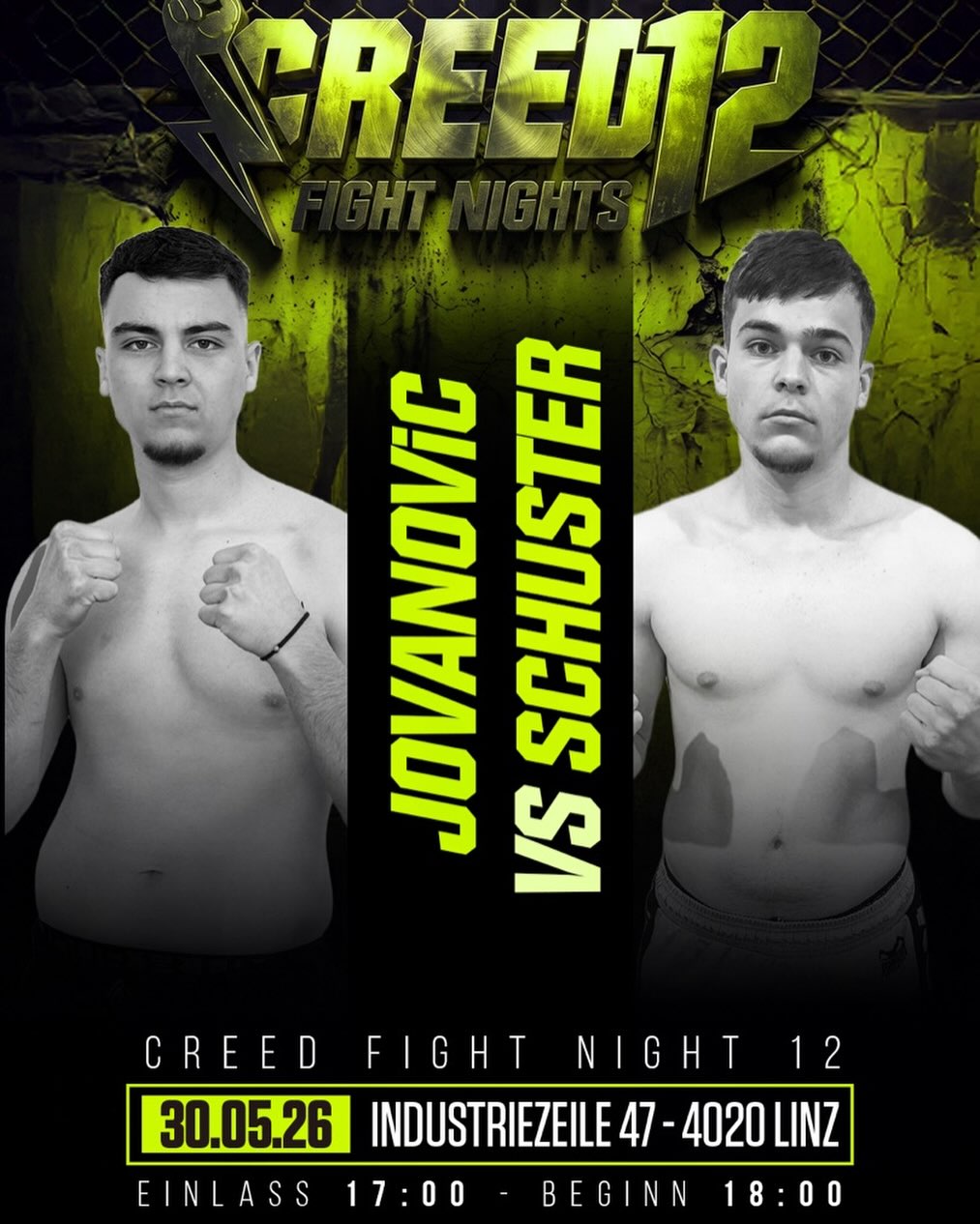 Jovanovic vs Schuster — Creed 12