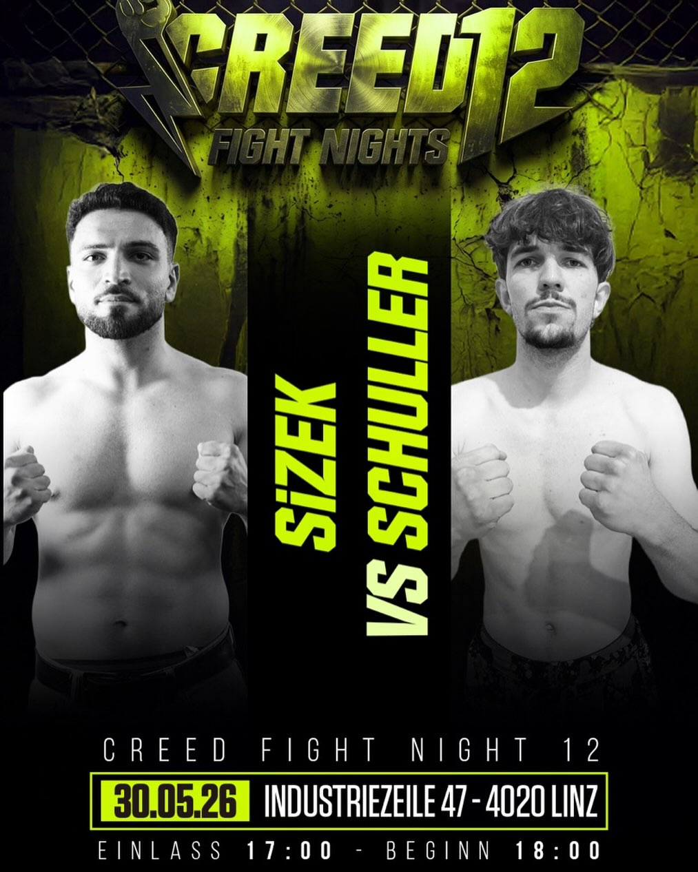 Sizek vs Schuller — Creed 12