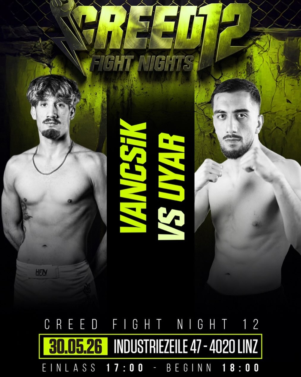 Uyar vs Vancsik — Creed 12